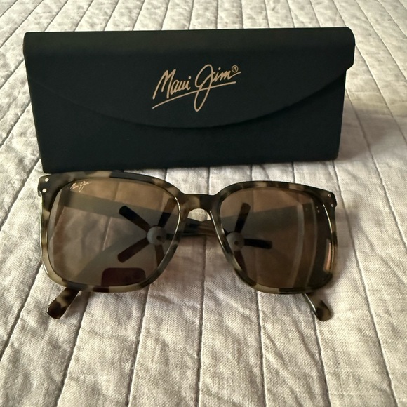 Maui Jim Westside H803-15D Olive Tortoise HCL Bronze Polarized Sunglasses